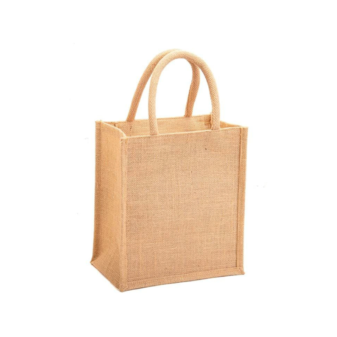 Classic Jute Bottle Bag